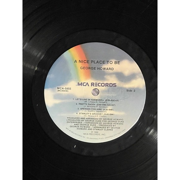 George Howard – A Nice Place To Be - VINYL RECORD LP - Picture 4 of 6
